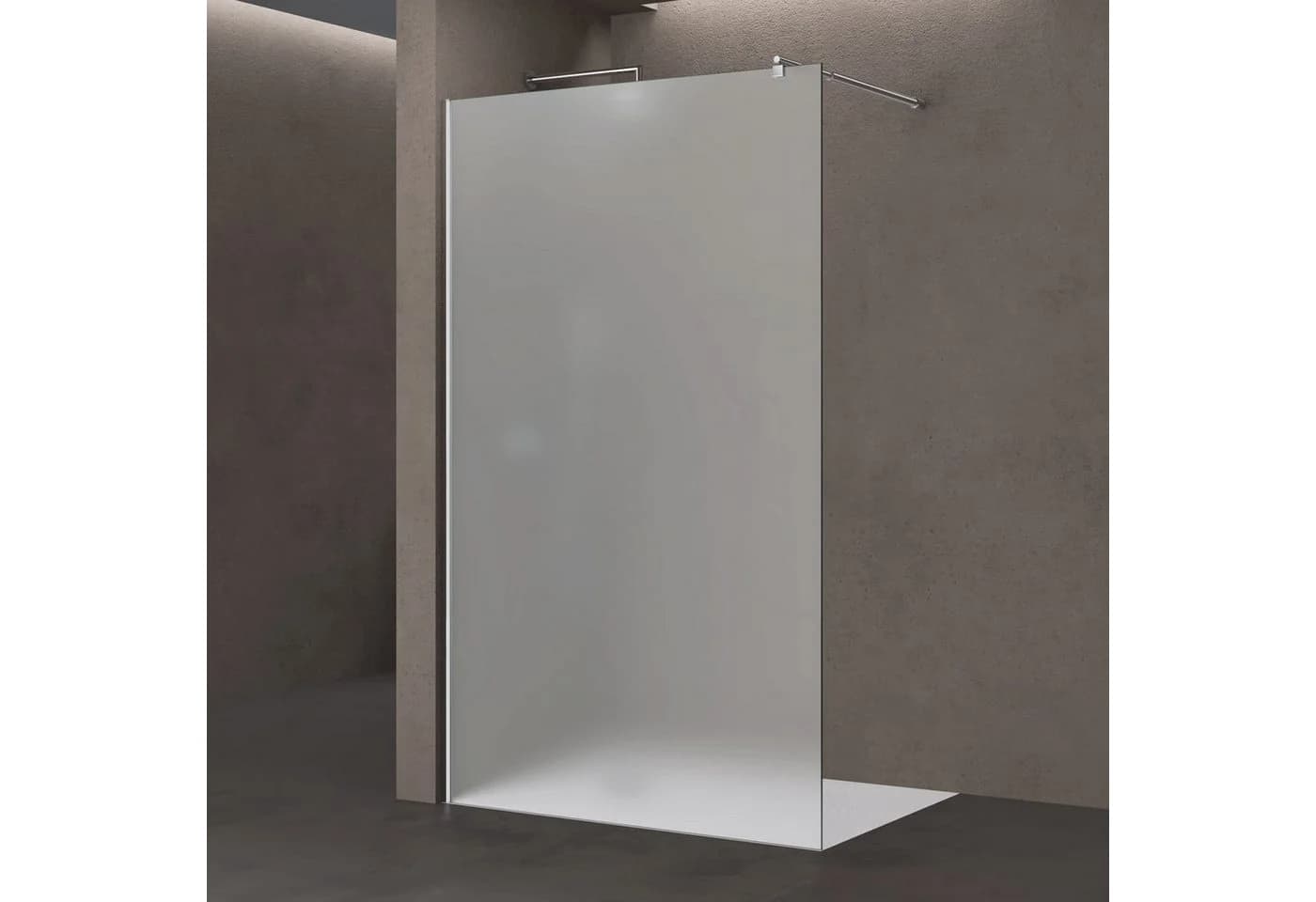 doporro Walk-in-Dusche Duschwand ESG 10mm NANO-Beschichtung