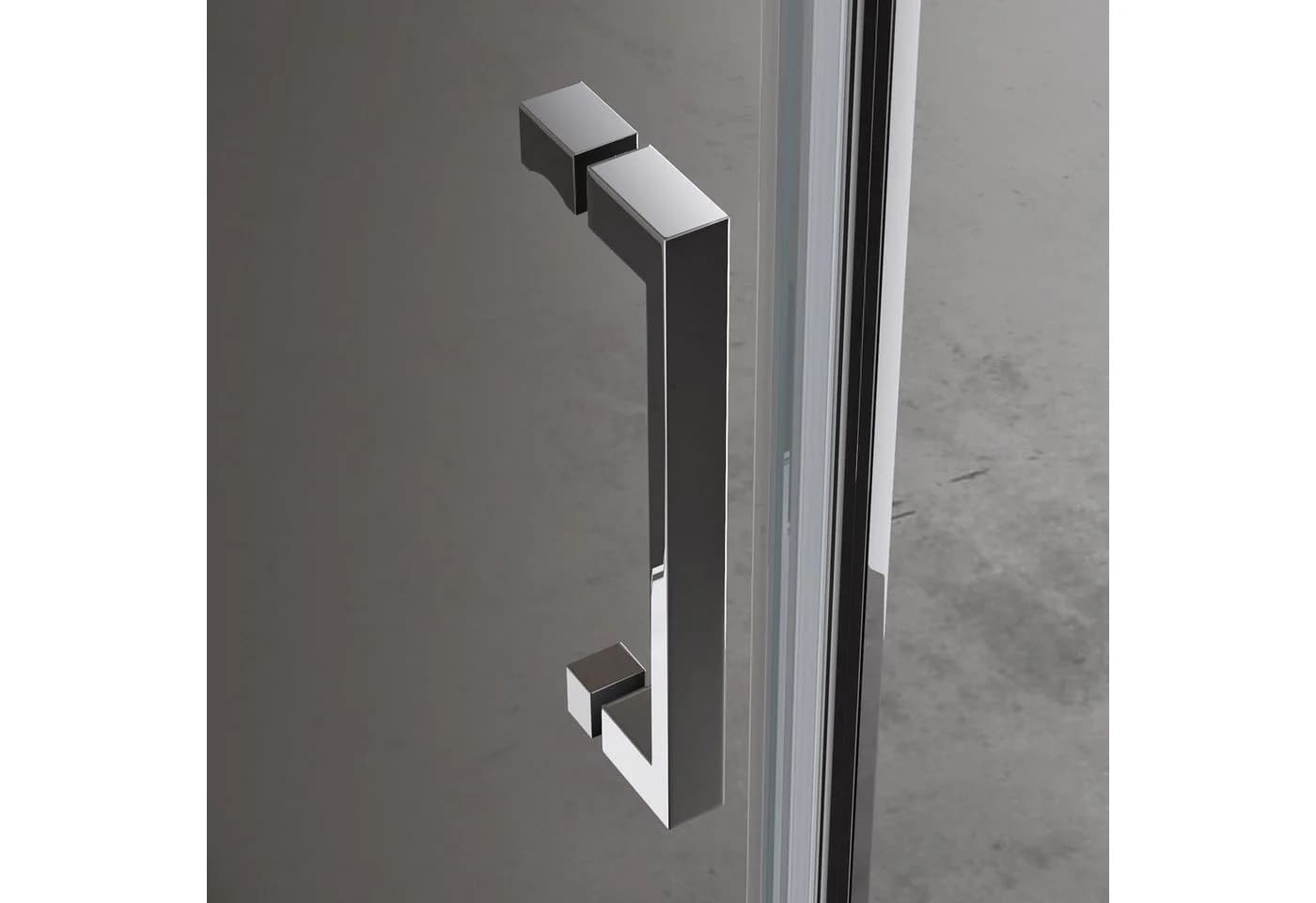 doporro Grossraumdusche Duschkabine Rav36UK U-Form 8mm ESG-Sicherheitsglas - Bild 5