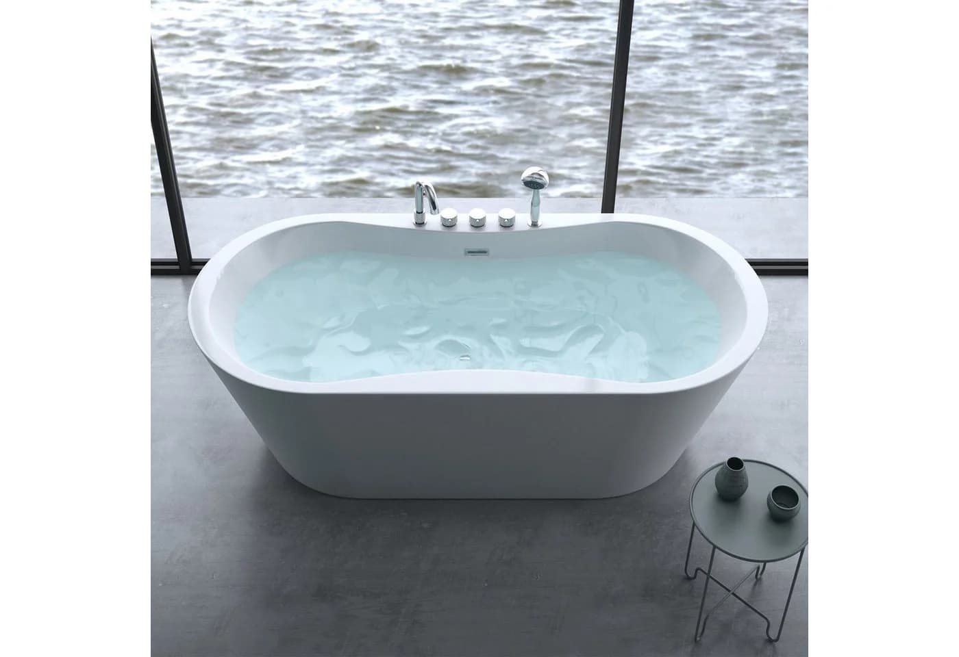 doporro Vicenza Freistehende Design-Badewanne
