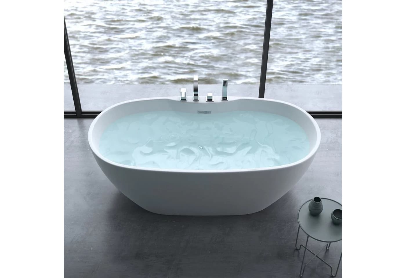 doporro Vicenza Freistehende Design-Badewanne