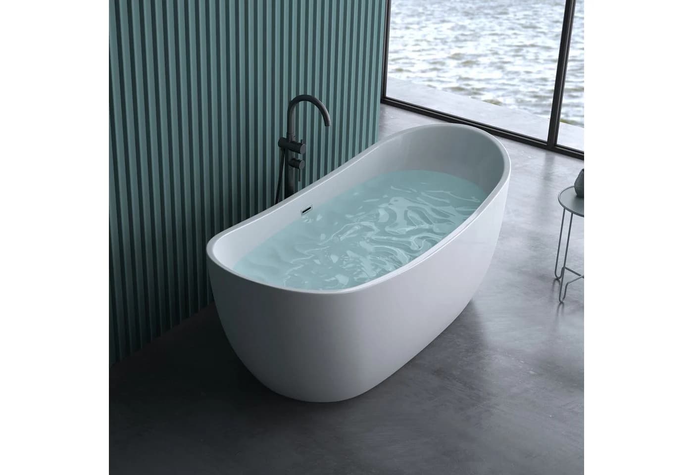 doporro Vicenza Freistehende Design-Badewanne - Bild 5