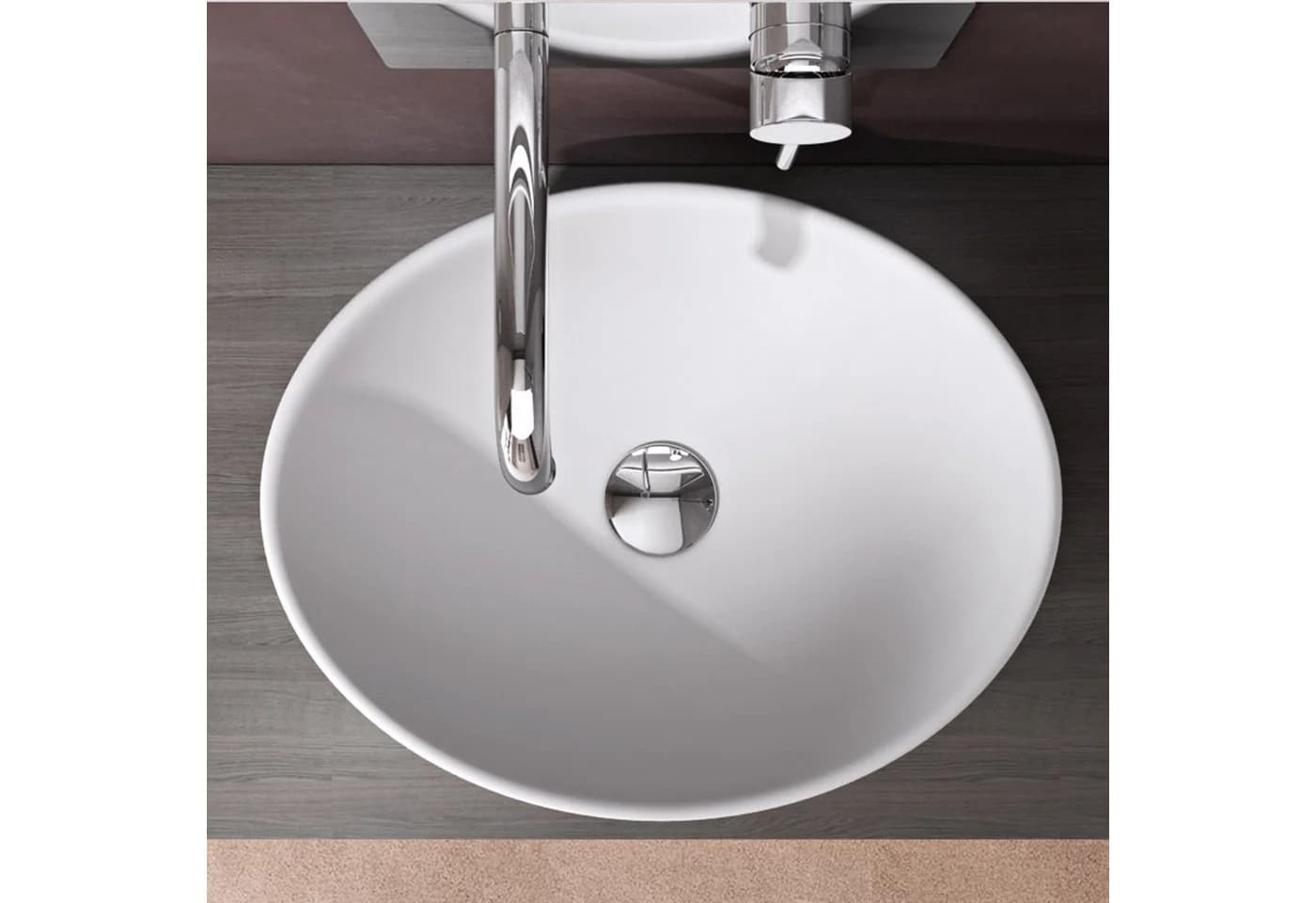 doporro Aufsatzwaschbecken Brüssel205 Oval Weiß Keramik - Bild 5