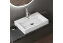 doporro Aufsatzwaschbecken Col06 Weiß Gussmarmor Nano-Beschichtung Bild 1