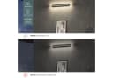 doporro LED Spiegelleuchte Wandlampe Badlampe Sandschwarz Bild 5