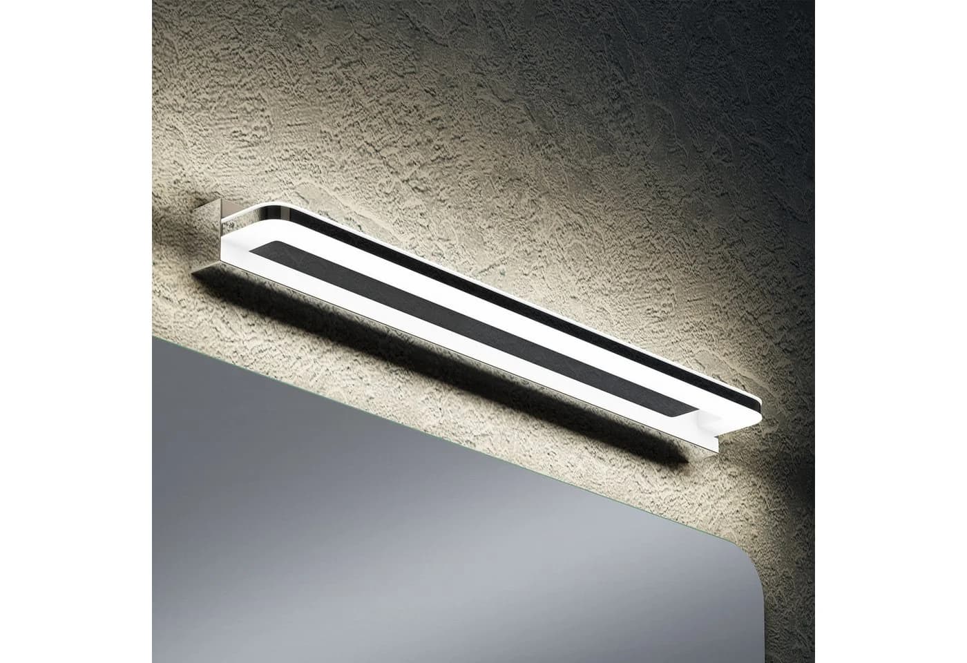 doporro LED Spiegelleuchte Wandlampe Badleuchte SparkLuxe Chrom