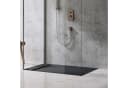 doporro Duschwanne Geoma04 Mineralguss Rechteckig Anthrazit Bild 4