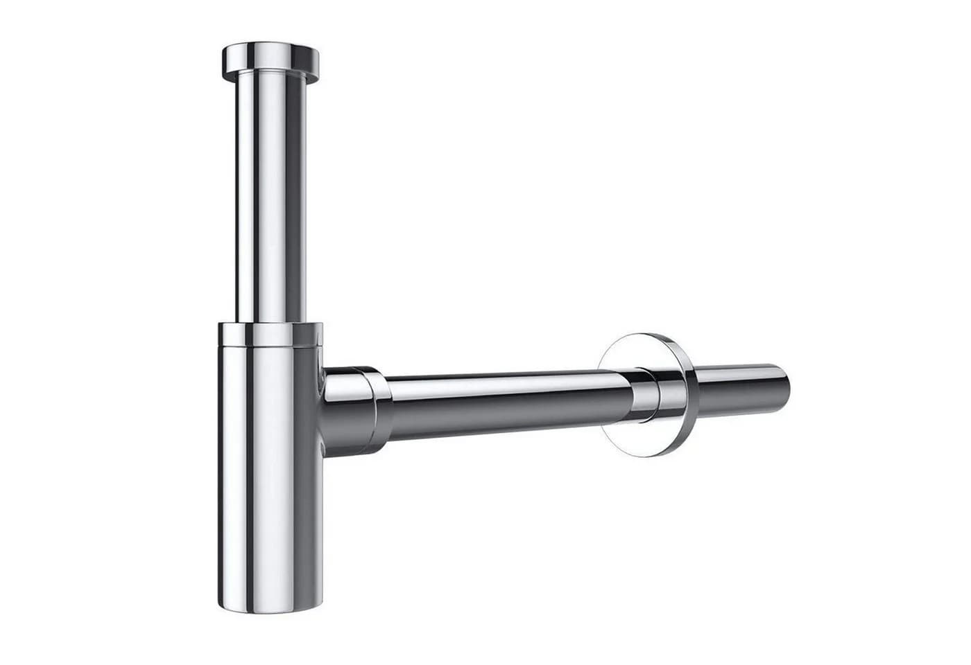 doporro Siphon Röhrensiphon Verchromtes Messing Abfluss Geruchverschluss - Bild 2