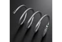 doporro Brauseschlauch Duschschlauch Silber PVC Metall-Optik Bild 3