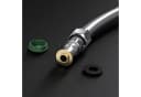 doporro Brauseschlauch Duschschlauch Silber PVC Metall-Optik Bild 4