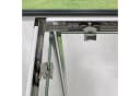 doporro Eckdusche Schiebetür 6mm ESG-Glas Nano 70x70x190cm Bild 4