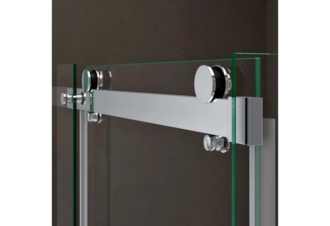 doporro Eckdusche Schiebetür ESG-Glas 195cm Modern - Bild 3