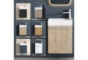 doporro Badezimmer-Set PISA Waschbecken Unterschrank Bild 3