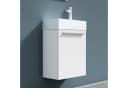doporro Badezimmer-Set PISA mit Waschbecken und Spiegel Bild 3