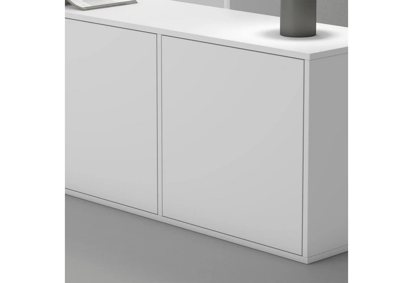 doporro Sideboard Schrank 02 Weiß Modern Push-Open - Bild 4