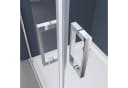 doporro Eckdusche Duschkabine 20mm Verstellbereich mit ESG-Glas Nano-Beschichtung Bild 5