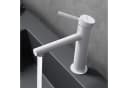 doporro Waschtischarmatur WAO-7601 Einhebelmischer Silber Bild 1