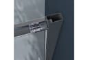 doporro Eckdusche Viertelkreis 2 Schiebetüren Klarglas Aluminium Bild 3