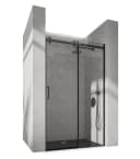 doporro Dusch-Schiebetür Nischentür Teramo19K ESG-Glas Aluminium Bild 2