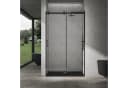 doporro Dusch-Schiebetür Nischentür Teramo19K ESG-Glas Aluminium Bild 3