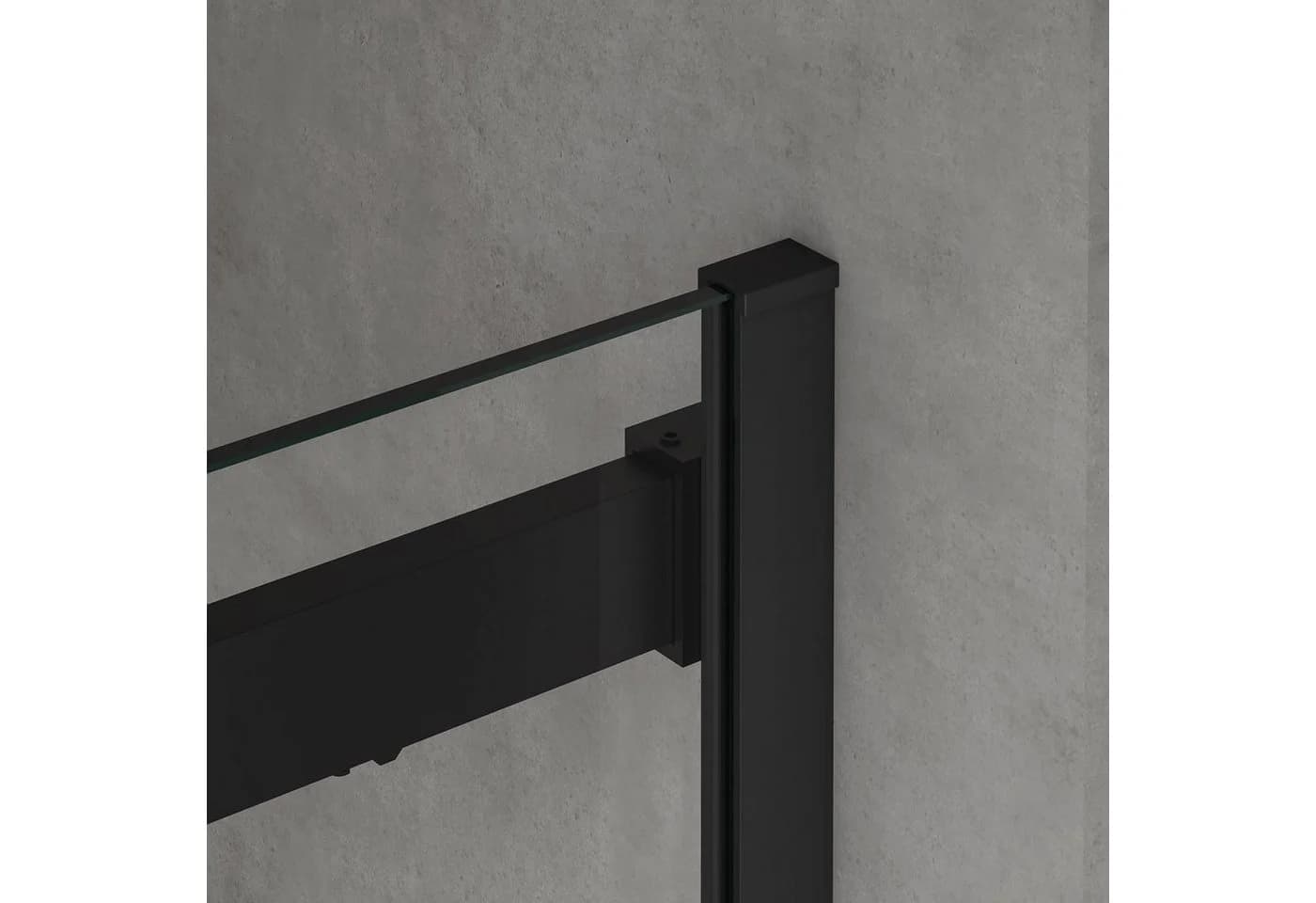 doporro Dusch-Schiebetür Nischentür Teramo19K ESG-Glas Aluminium - Bild 4