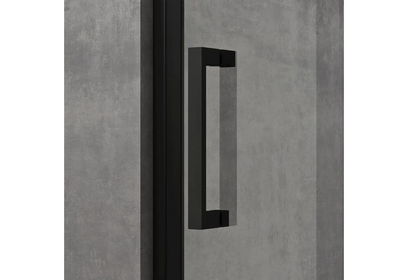 doporro Dusch-Drehtür Teramo36 75x195 cm ESG Glas Nischentür - Bild 5