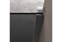 doporro Duschwand ESG-Glas mit NANO-Beschichtung Grau Bild 3