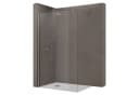 doporro Walk-in-Dusche Duschwand 8-10mm ESG NANO Profil verstellbar Bild 2
