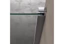 doporro Walk-in-Dusche Duschwand 8-10mm ESG NANO Profil verstellbar Bild 5