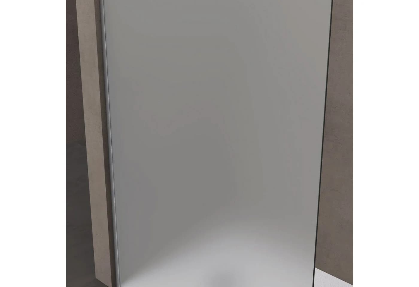 doporro Duschwand Bremen1VS Satiniert ESG Glas 70-120cm - Bild 4