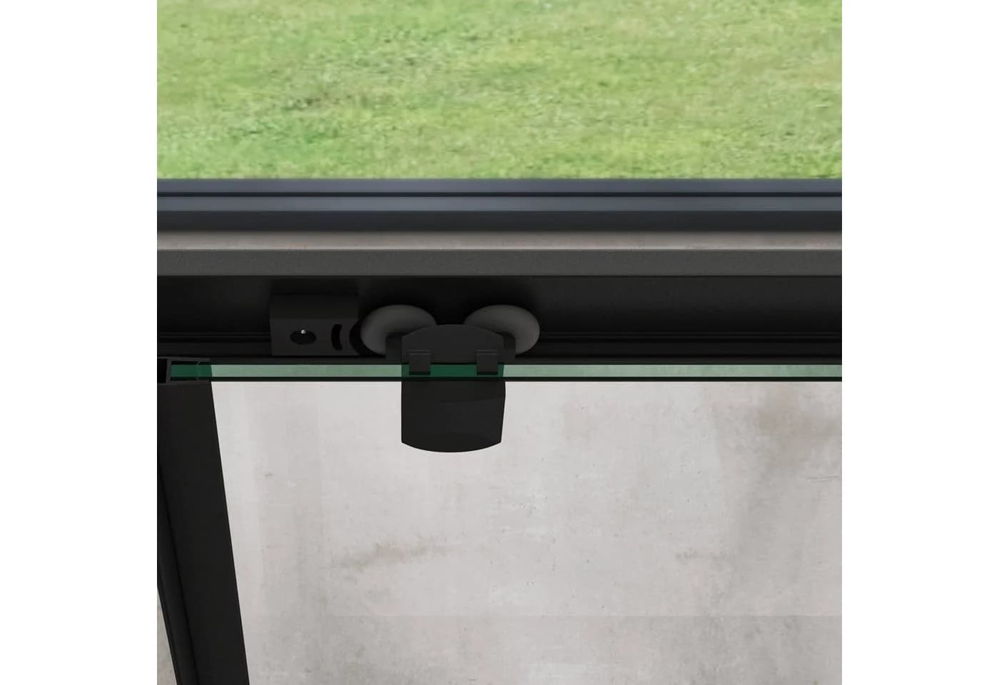 doporro Eckdusche Duschkabine Duschabtrennung Eckeinstieg ESG-Glas mit Nano - Bild 3