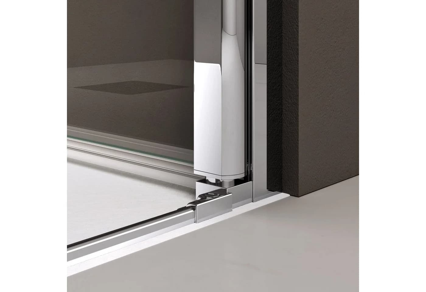 doporro Dusch-Drehtür Teramo36 75x195 cm ESG-Sicherheitsglas NANO-Beschichtung - Bild 5