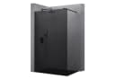 doporro Walk-in-Dusche Duschwand Schwarz mit Nano Glas ESG Bild 2
