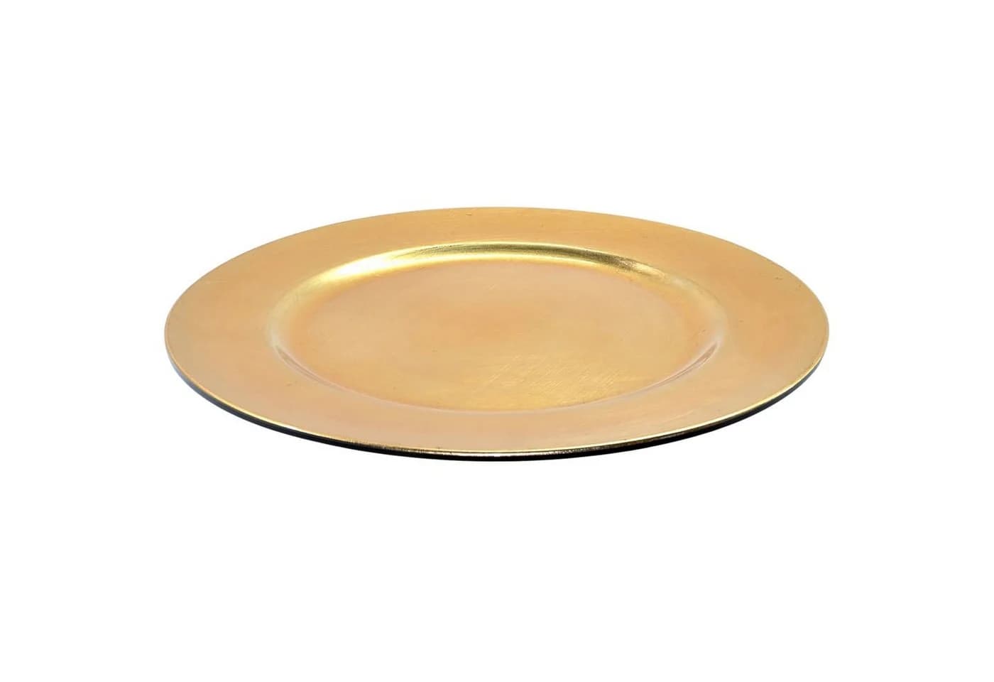 Annastore Platzset 6-tlg. Gold Melamin Platzteller Dekoteller