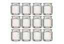 Annastore Windlicht 12er Set Teelichthalter Jana Glas Retro Bild 4