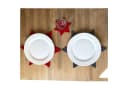 Annastore Platzset 6 x Filzsterne Bunt Weihnachtsdeko Bild 1