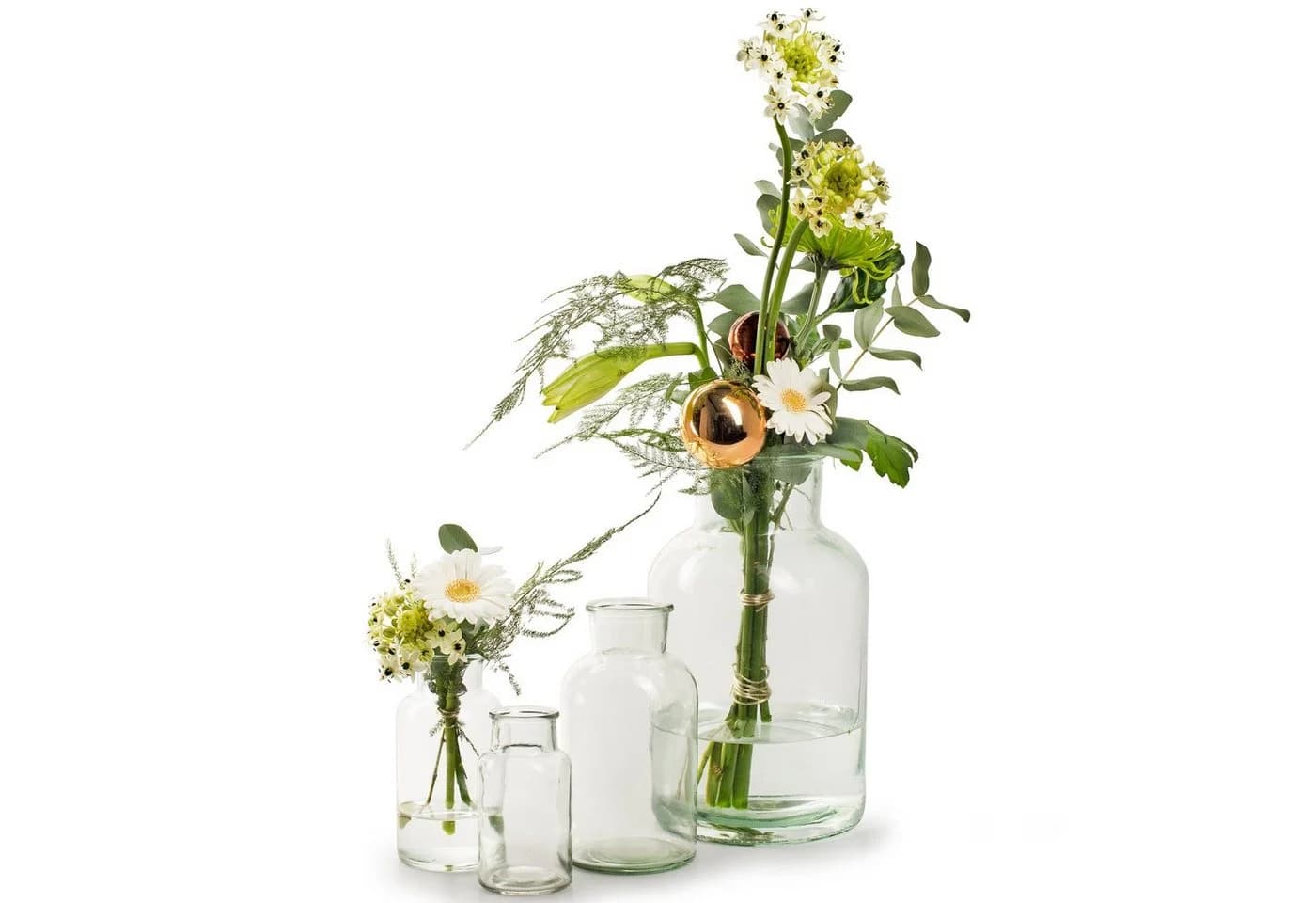 Annastore Glasvase Apothekerflasche EMMA Set 12 St. Dekovase - Bild 3