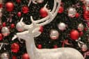 Annastore XXL Weihnachtskugel Rot Frostsicher Outdoor Bild 3