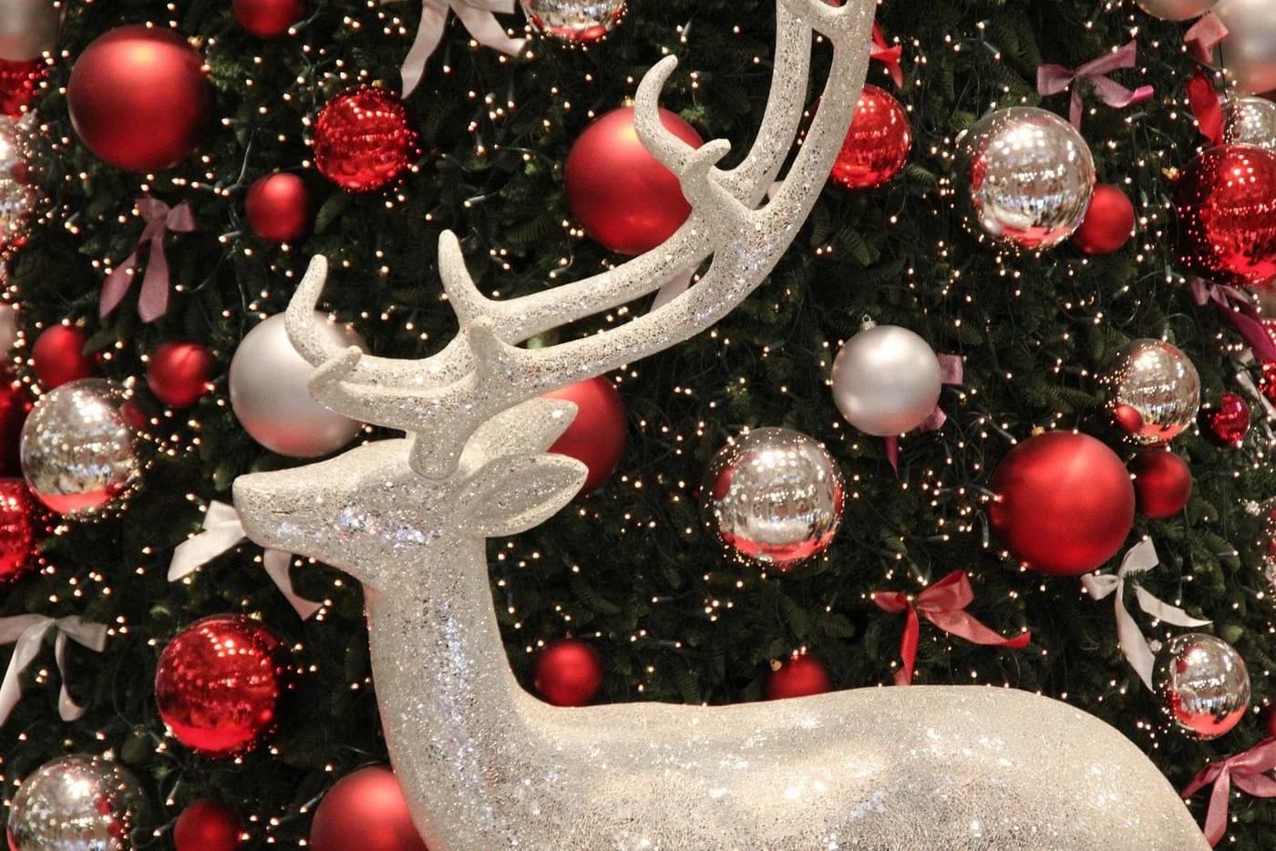 Annastore XXL Weihnachtskugel Rot Frostsicher Outdoor - Bild 3