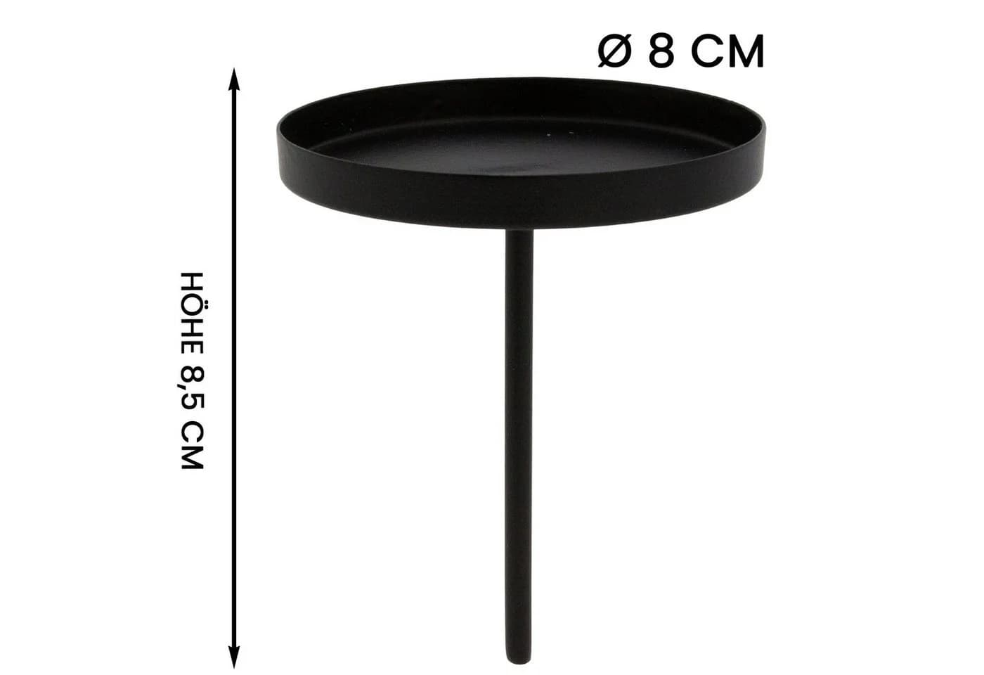 Annastore Kerzenhalter 4 x aus Metall für Adventskranz - Bild 3