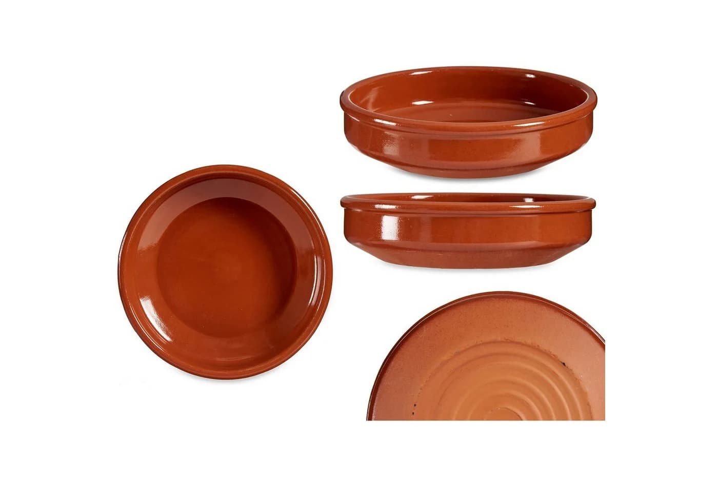 Annastore Servierschale 6-tlg. Set Cazuelas ofenfest Tonschalen