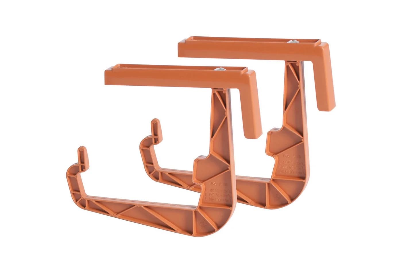 Annastore Balkonkasten Blumenkasten Rattan-Optik Kunststoff Braun - Bild 2