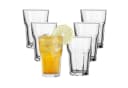 Annastore Trinkglas-Set 6-teilig Transparent Retro Design Bild 2
