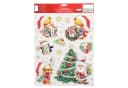 Annastore Fensterdekoration 4 x Bögen Selbstklebende Fensterbilder für Weihnachten Bild 1