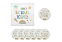 Annastore Magisches Gästehandtuch "Endlich Schulkind" 100% Baumwolle Bild 2