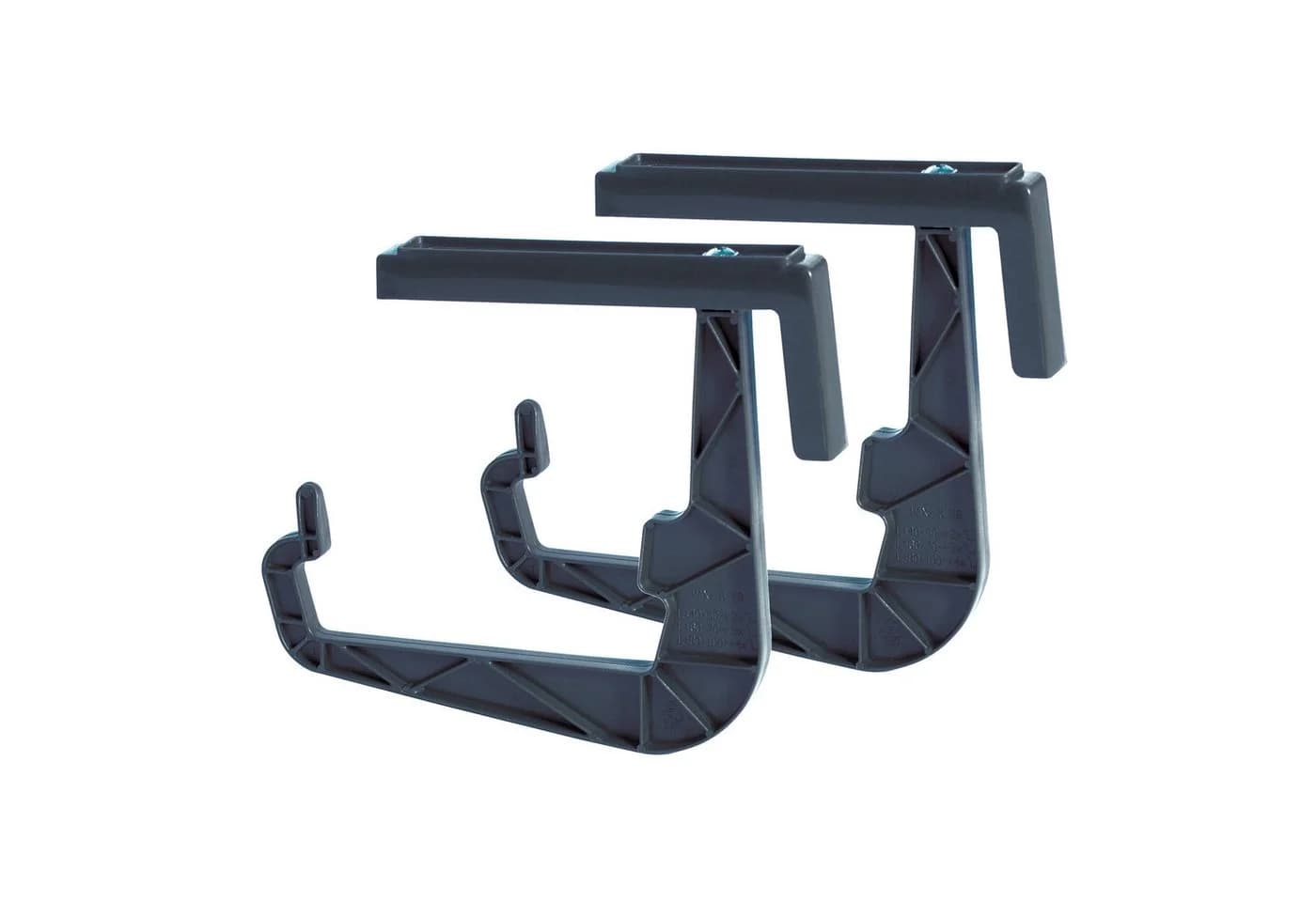 Annastore Balkonkasten Blumenkasten Rattan-Optik Anthrazit - Bild 2
