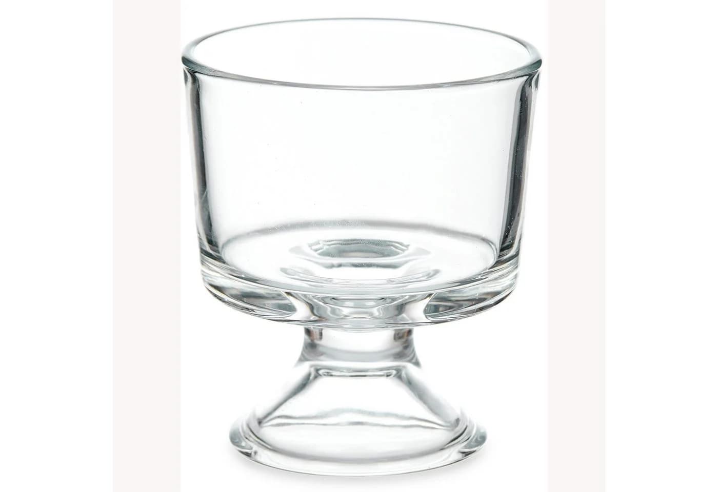 Annastore 6-tlg. Eisschale aus Glas mit Fuß transparent - Bild 4