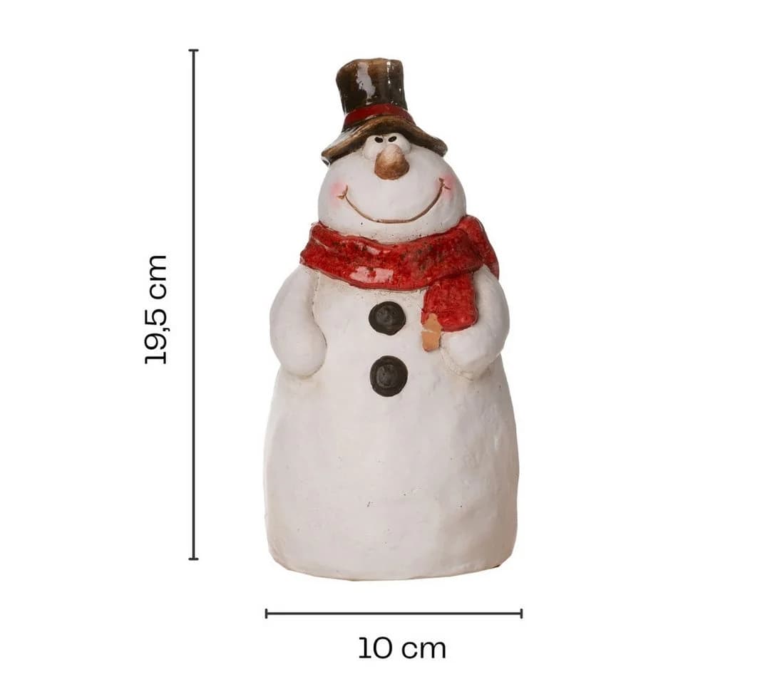 Annastore Keramik Zaunhocker Weihnachtsdeko Nikolaus Engel Elch Schneemann