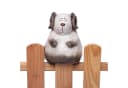 Annastore Zaunhocker Hund und Katze Terracotta Gartenfigur Bild 4