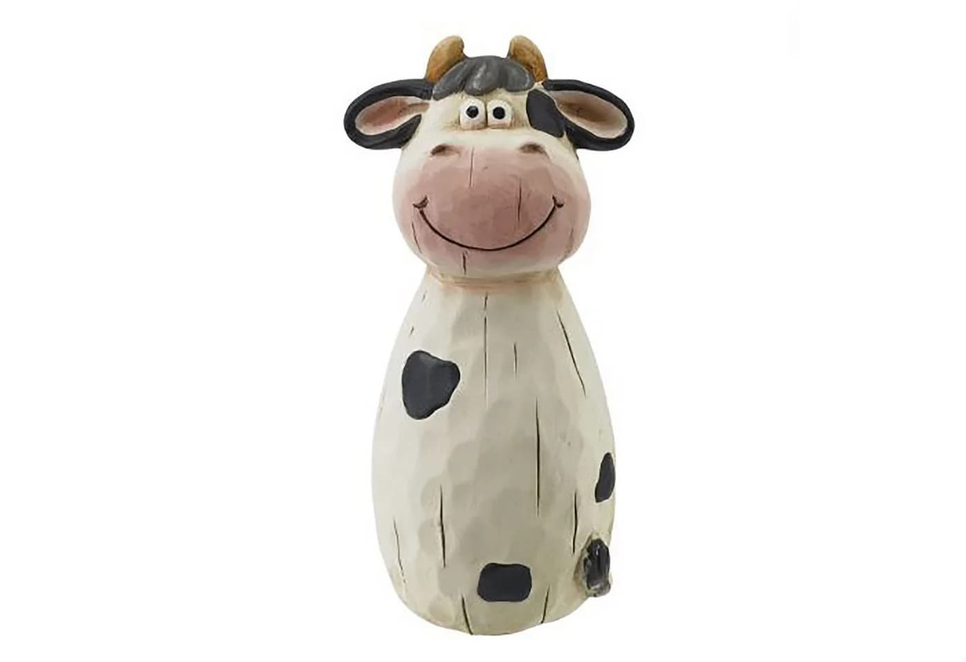 Annastore Zaunfigur Kuh Terracotta Schwarz Weiß - Bild 3