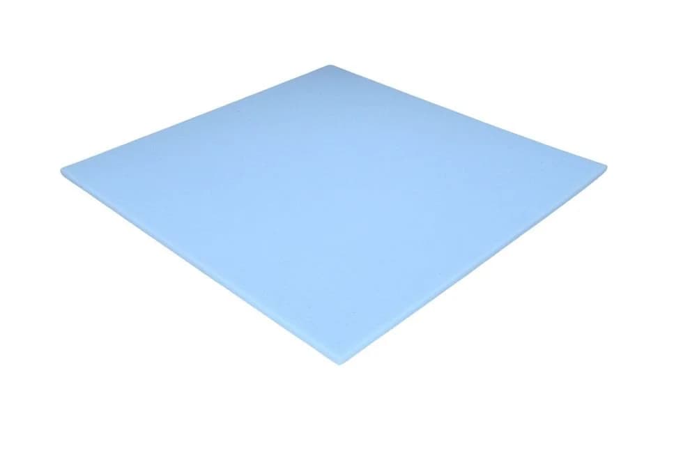 Heiro Auflagekissen Blau 50x50cm Schaumstoff Kissen - Bild 2
